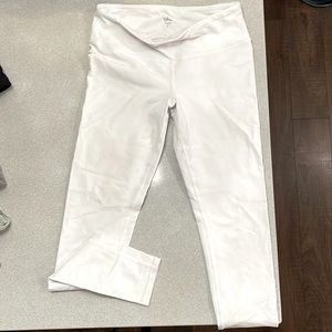 White ALO leggings, lightly worn